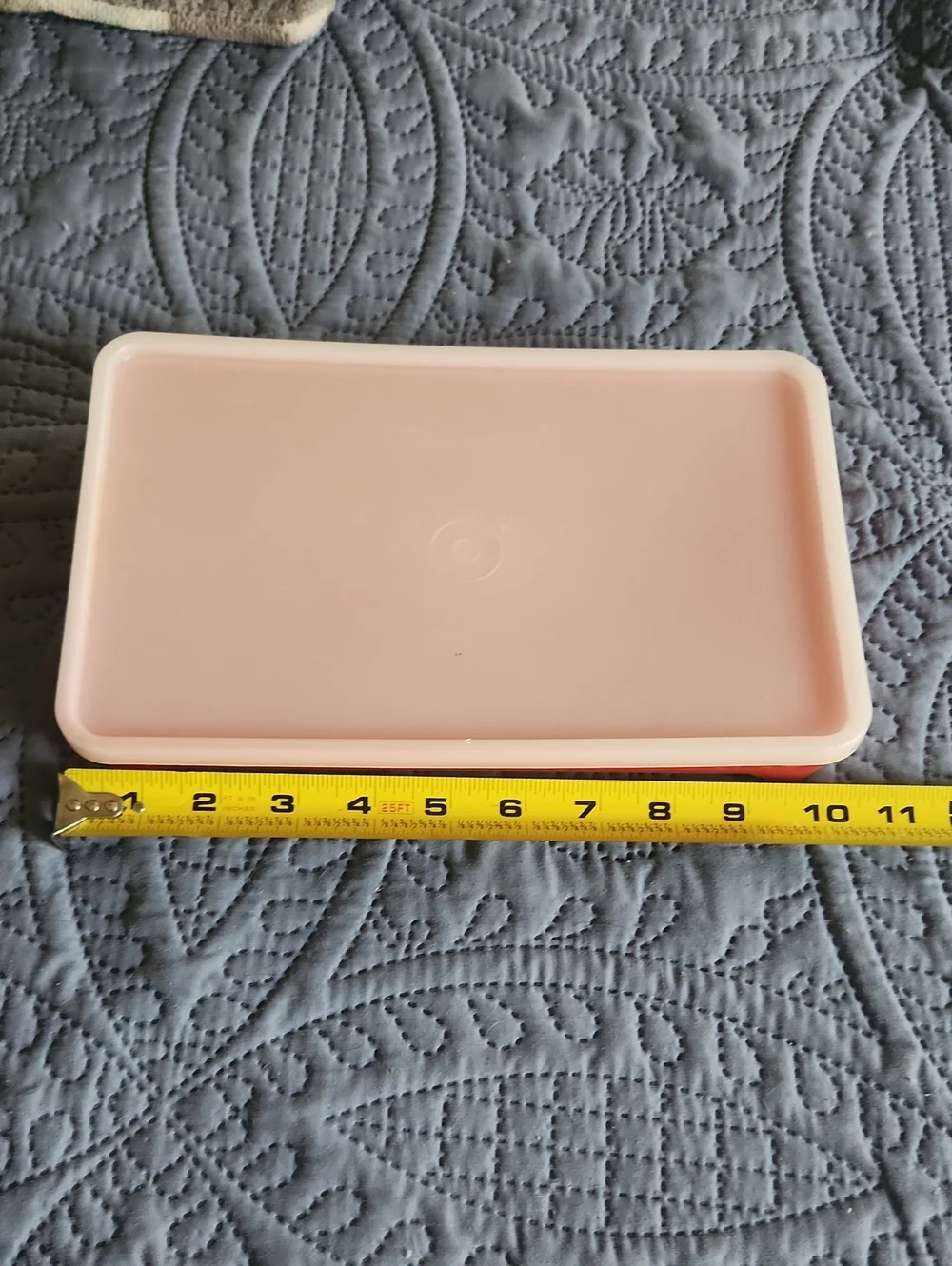Vintage Tupperware 1292 Small Marinade Container/Meat Keeper